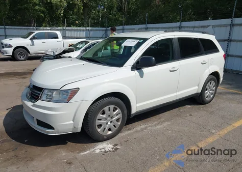 2016 Dodge Journey Se из США, поврежденный, VIN 3C4PDCAB2GT103518